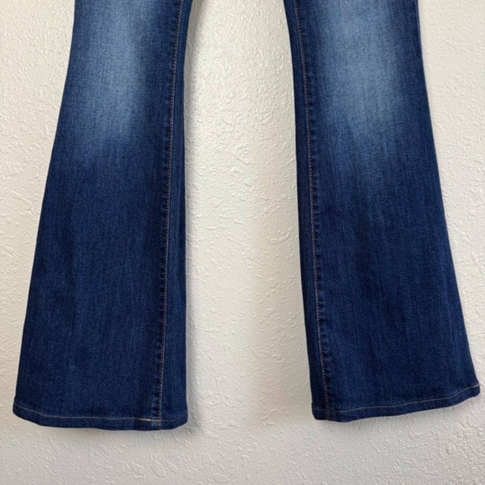 Angry Rabbit flare jeans dark wash mid rise 26/3‎ - Picture 5 of 11